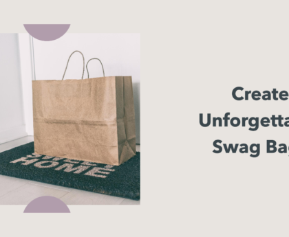 Memorable Event Swag Bags