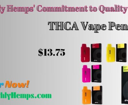 THCA Vape Pens Redefined Earthly Hemps' Commitment to Quality