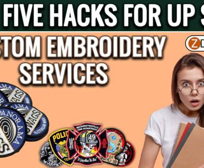 Five Hacks to Upsell Custom Embroidery Digitizing