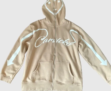 Carsicko Full Zip Hoodie Brown