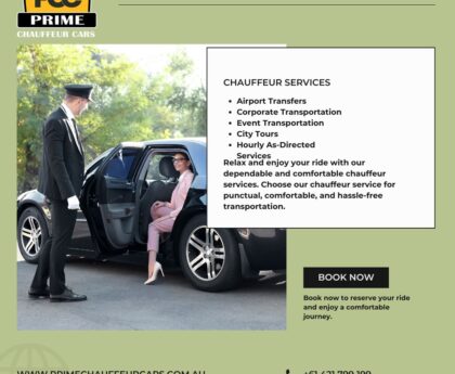 Chauffeur Services social post