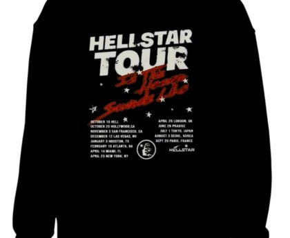 Hellstar Tour Sweatshirt – Black