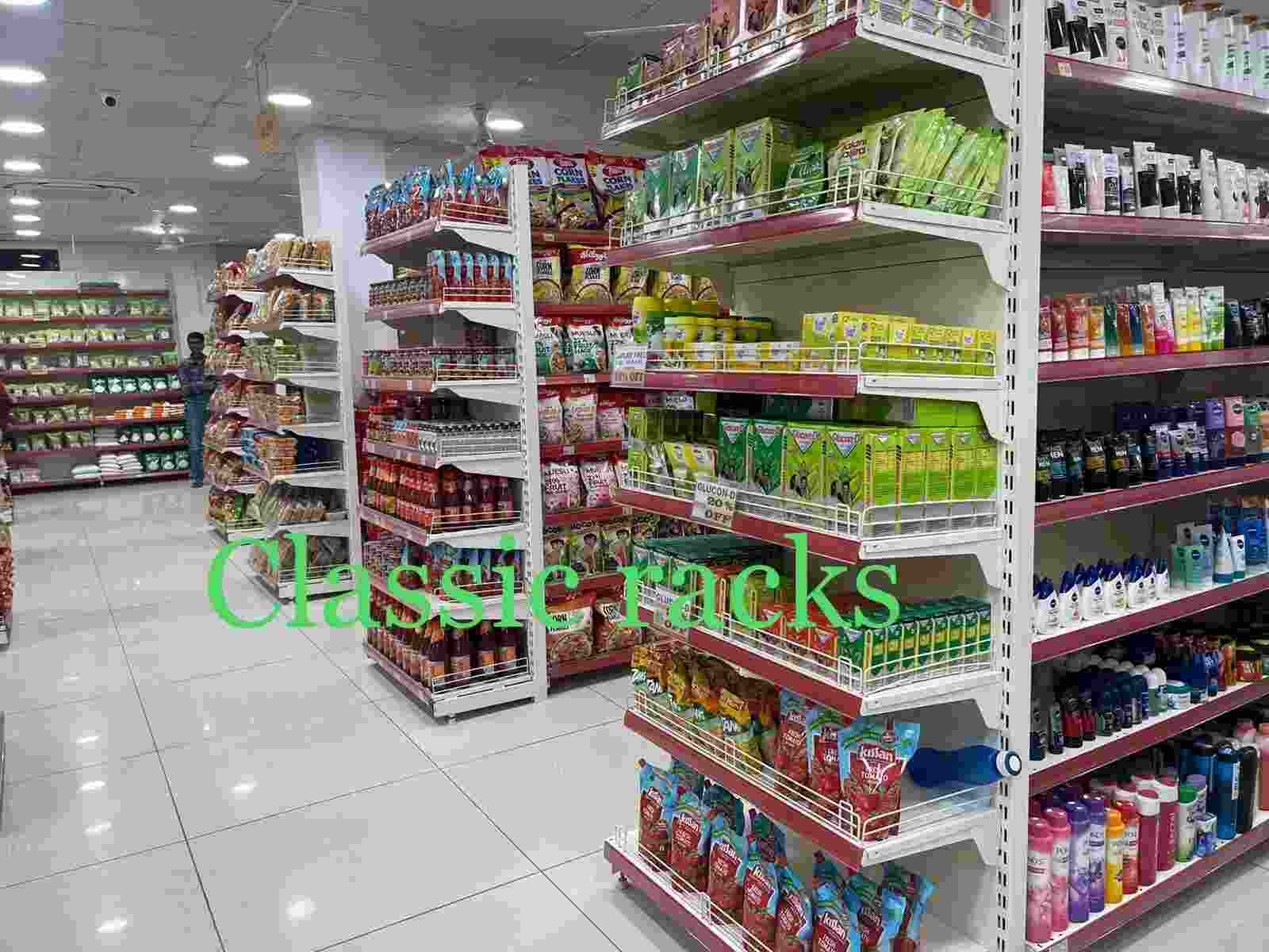 Supermarket Racks Manufacturer