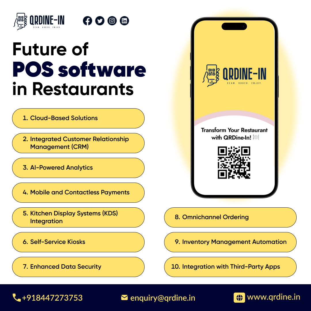 What is POS Point of Sale? QRDine-In