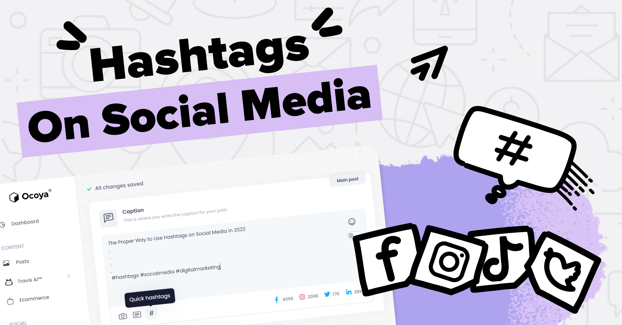 Use of Hashtags in Social Media