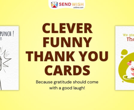 funny thank you card