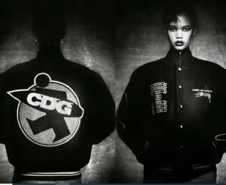 Rock the Best of Both Worlds: Comme Des Garçons & Stussy Hoodie