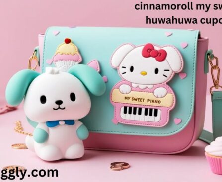 cinnamoroll my sweet piano huwahuwa cupcake bag​